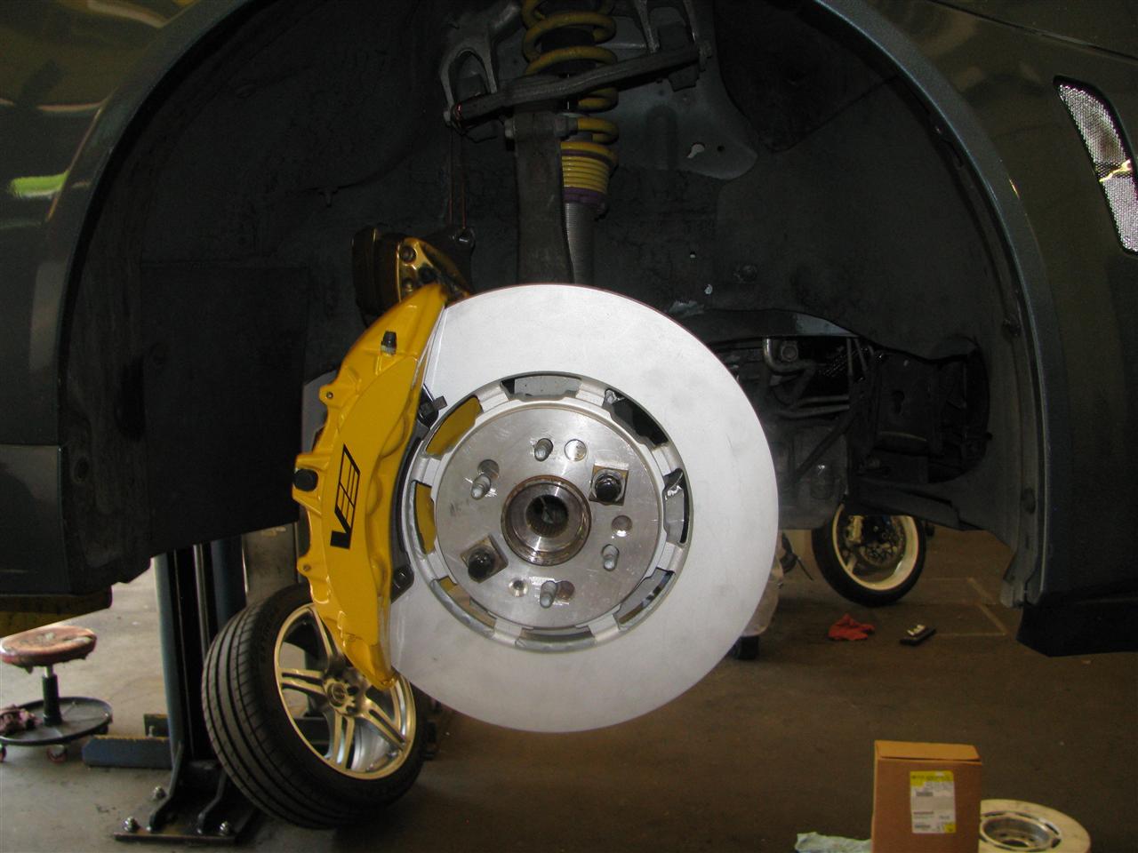 V2 rotor/caliper retrofit for V1 cars Page 15